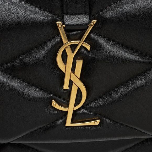 Saint Laurent Quilted Lambskin Monogram Le 57 Hobo - Picture 9 of 16
